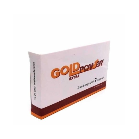 Gold Power étrend-kiegészítő kapszula férfiaknak (2 db)