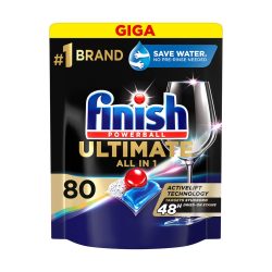   Finish Ultimate All in 1 mosogatógép kapszula Regular (80 db)