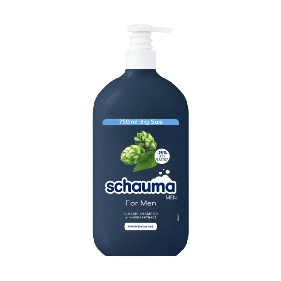 Schauma Férfi sampon komlóval, minden hajtípusra (750 ml)