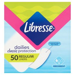   Libresse Dailies Classic Protection Regular tisztasági betét (50 db)