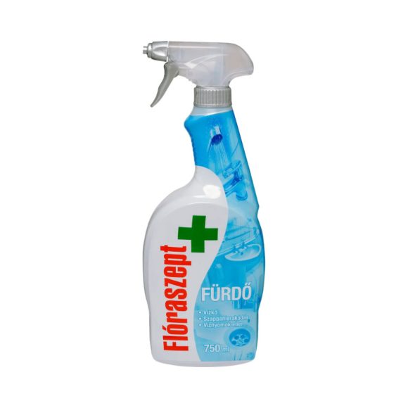 Flóraszept fürdőszobai tisztító spray, vízkőoldásra (750 ml)
