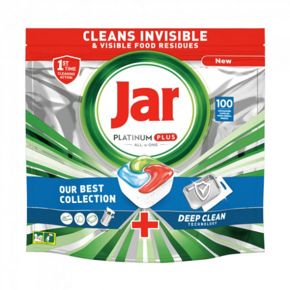 Jar Platinum Plus Deep Clean mosogatógép tabletta (100 db)
