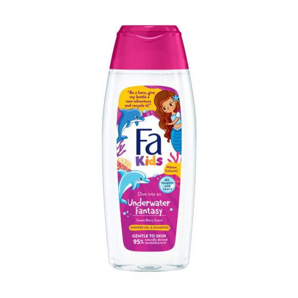 Fa Kids Sellő tusfürdő, lányoknak (400 ml)