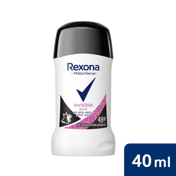 Rexona Invisible Pure izzadásgátló stift 40 ml