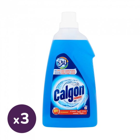Calgon 3in1 vízlágyító gél 3x1,5 liter