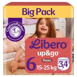 Libero Up&Go 6 bugyipelenka, 15-25 kg, 34 db