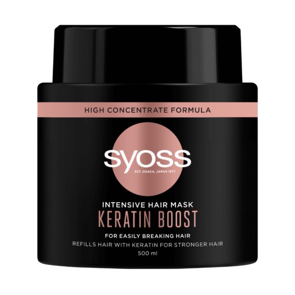 Syoss Keratin intenzív hajmaszk (500 ml)