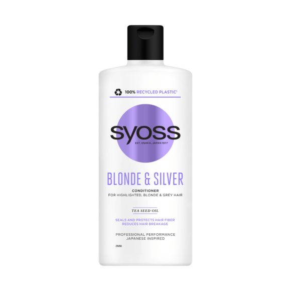 Syoss Blonde&Silver hamvasító balzsam (440 ml)