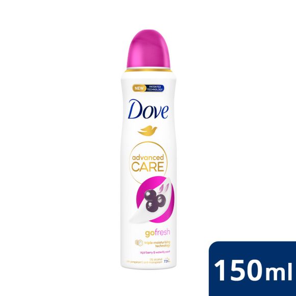 Dove Go Fresh acai bogyó és vízililiom izzadásgátló aeroszol (150 ml)