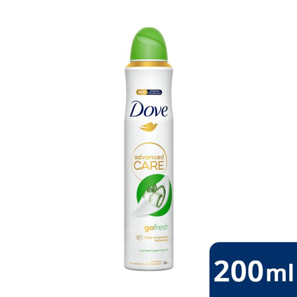 Dove Go Fresh uborka és zöld tea izzadásgátló aeroszol (200 ml)