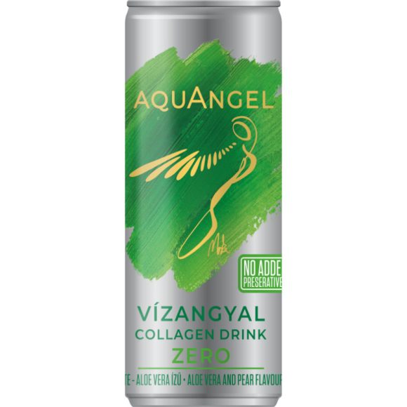 Vízangyal AquAngel Zero Kollagénes ital - Körte & Aloe Vera (250 ml)