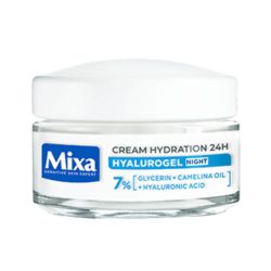   Mixa Hyalurogel Night intenzív éjszakai hidratáló arckrém (50 ml)