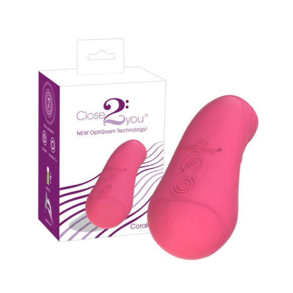 Close2You: Corallino akkus csiklóvibrátor (pink)