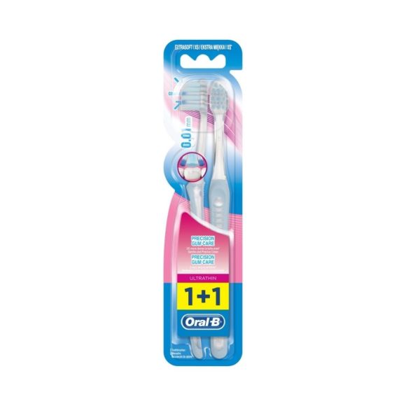 Oral-B ultrahin precision gum care extrasoft fogkefe (2 db)