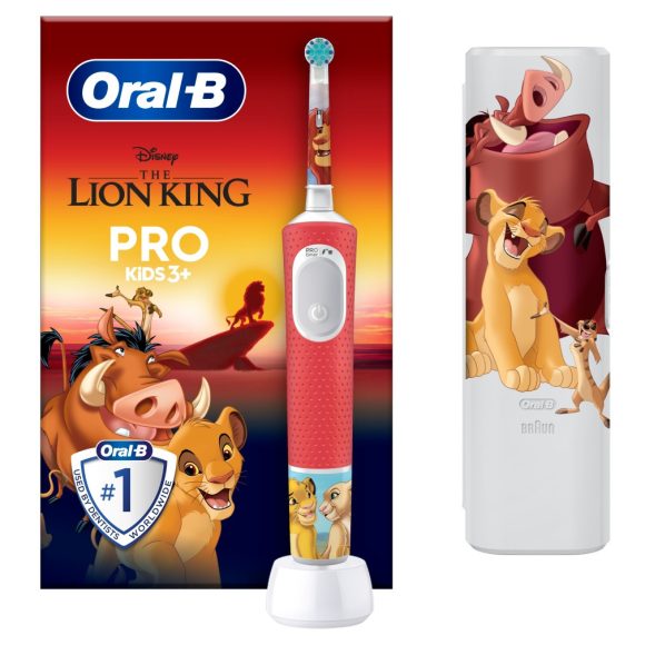 Oral-B Kids Oroszlánkirály elektromos fogkefe gyerekeknek