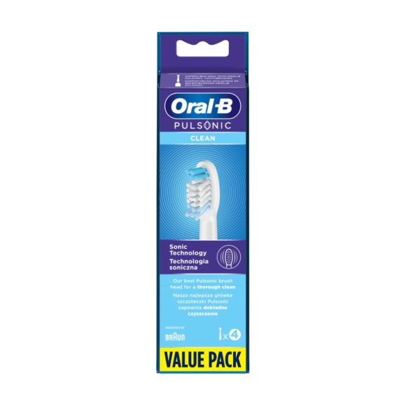 Oral-B Pulsonic Clean fogkefefej (4 db)